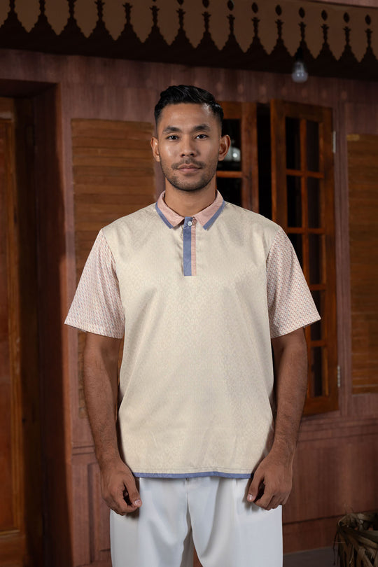 Romely Shirt Men Gading Bromelia