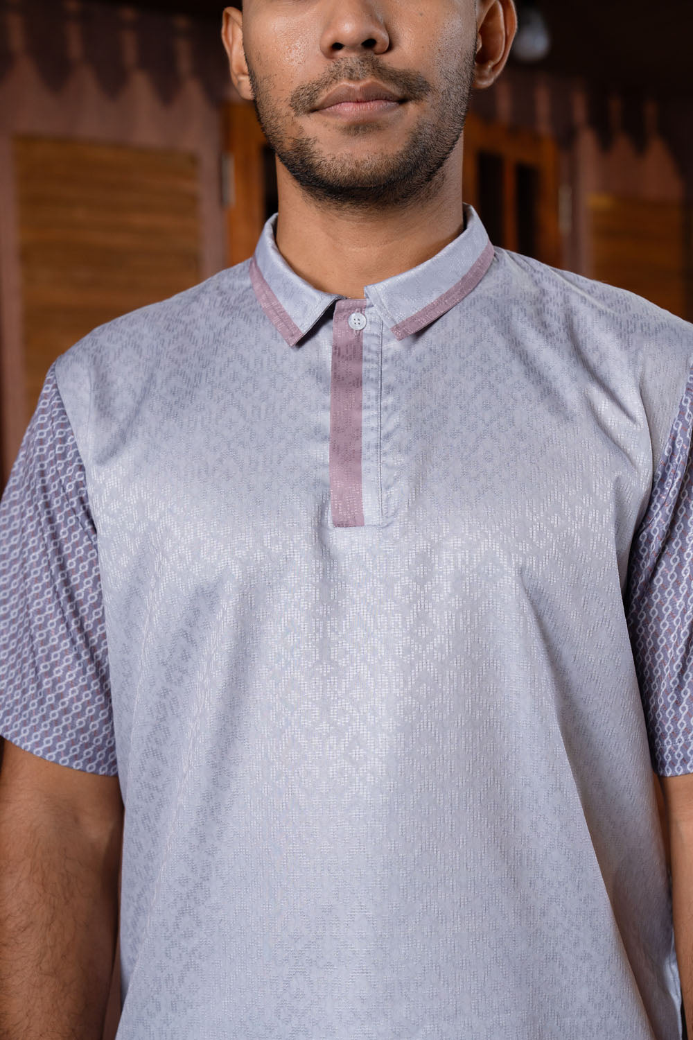 Romely Shirt Men Ungu Salvia