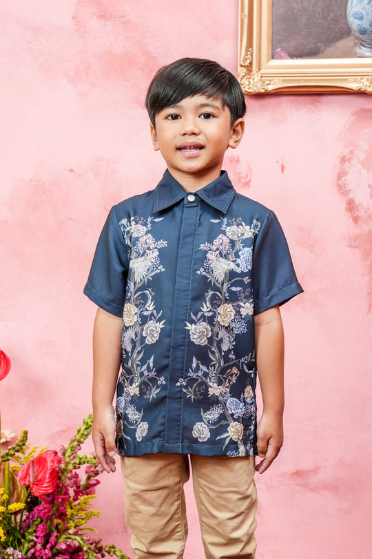 Ornella Shirt Boy (Minor) Admiral Navy