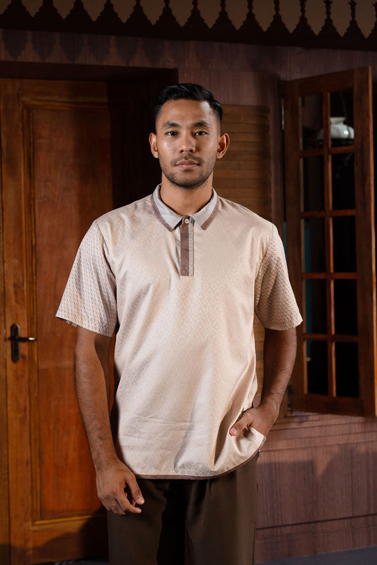 Romely Shirt Men Kuning Asoka