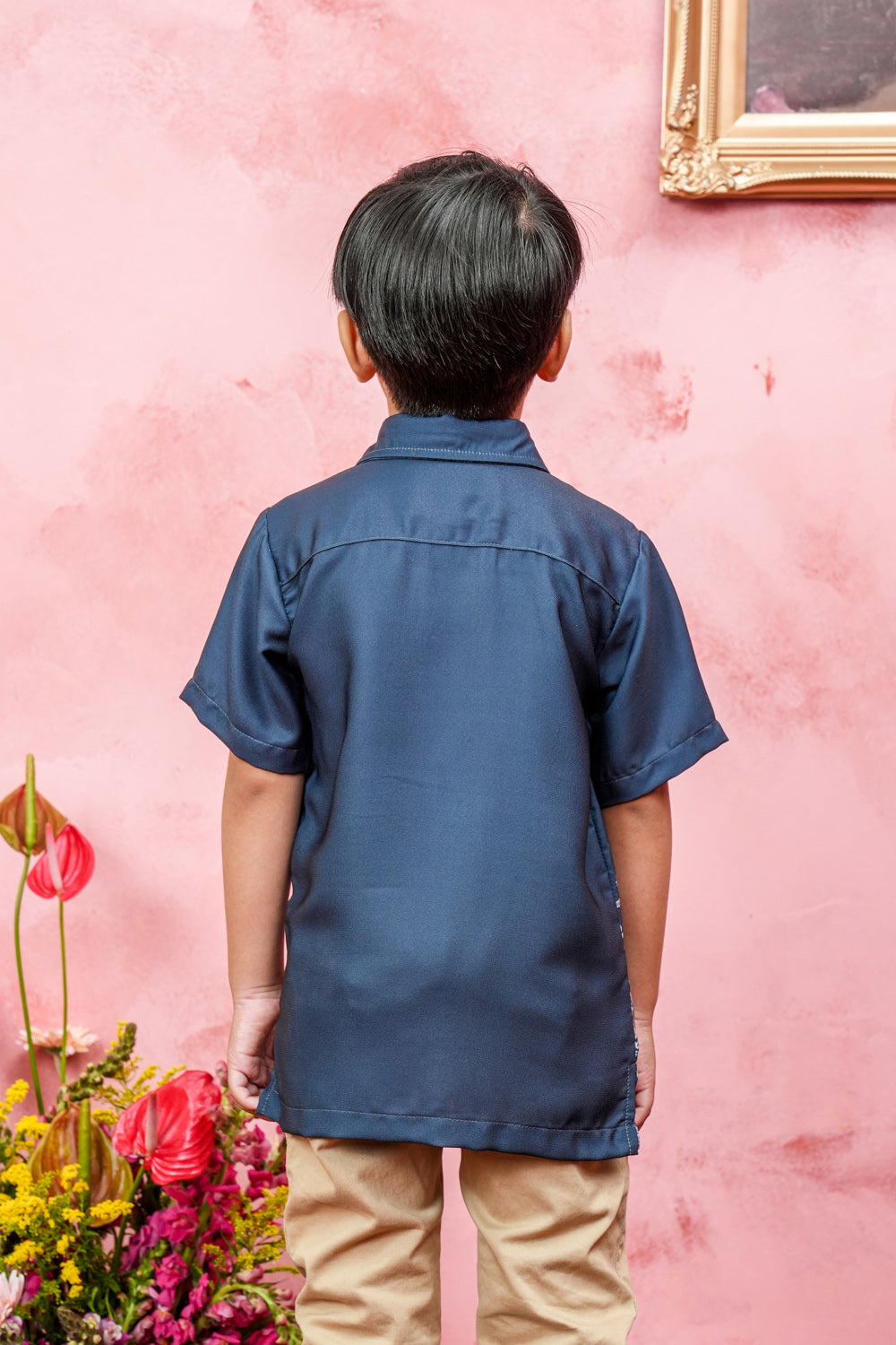 Ornella Shirt Boy (Minor) Admiral Navy