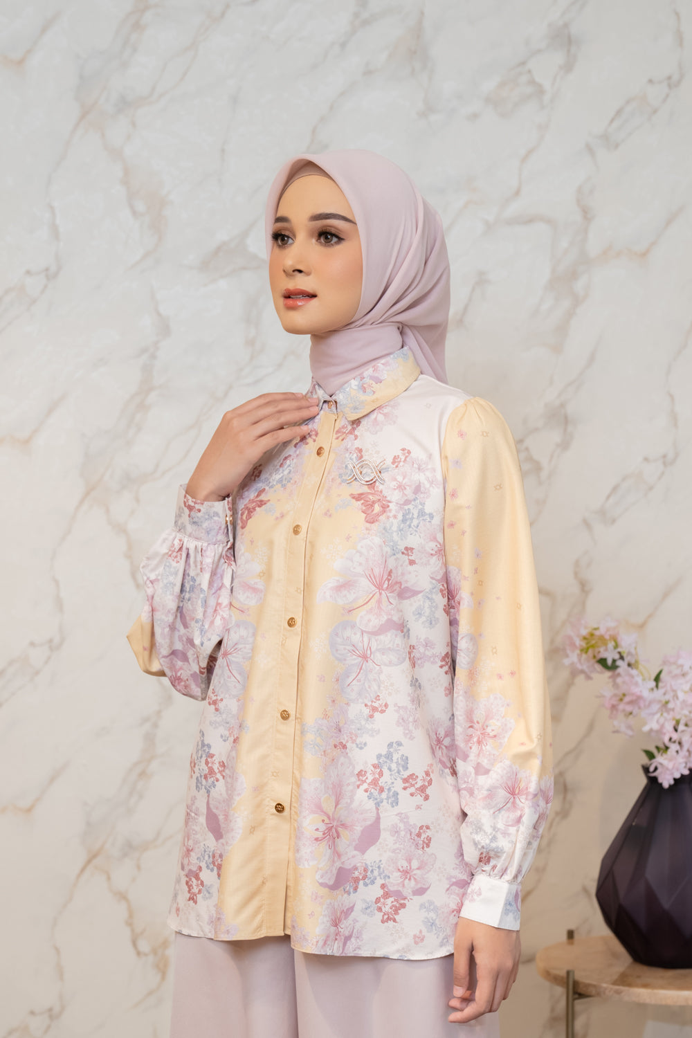 Sonnara Shirt (Minor) Buttercup Plum