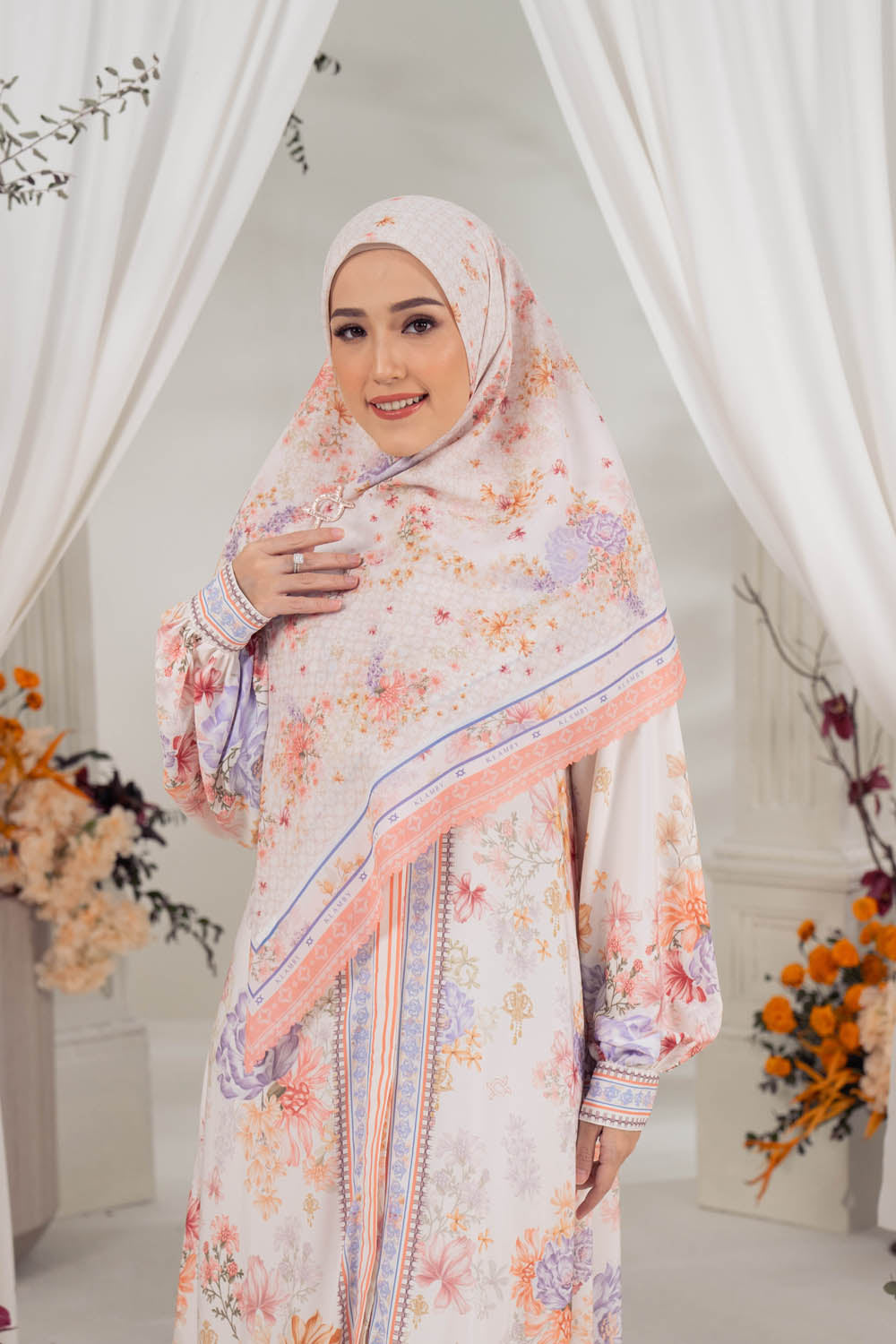 Sagara Shirt & Scarf Syar’i Set Centella