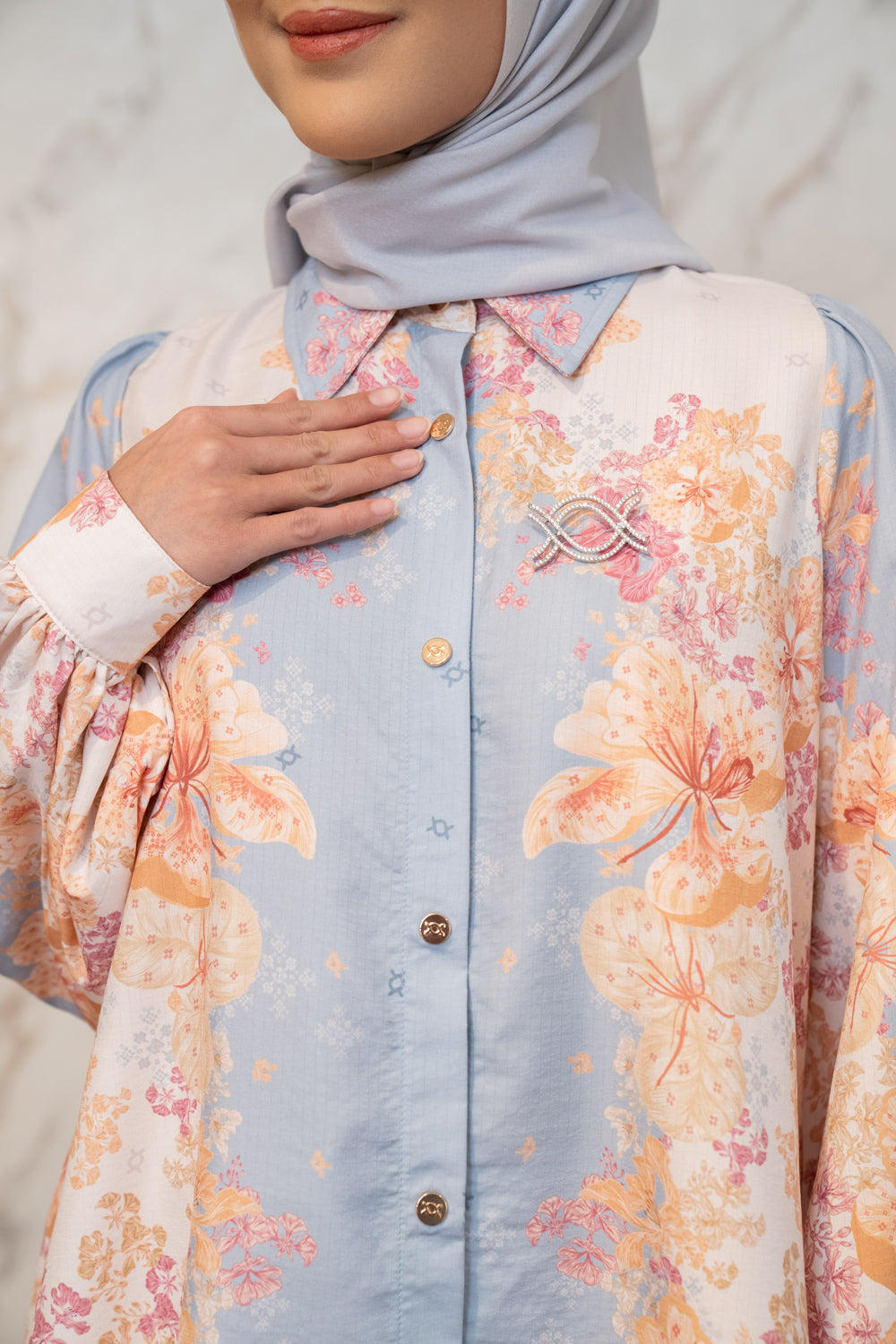 Sonnara Shirt (Minor) Zesty Blue