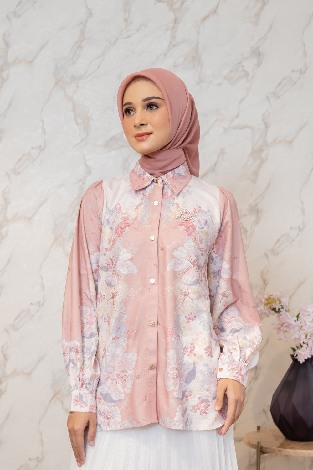 Sonnara Shirt (Minor) Dove Coral