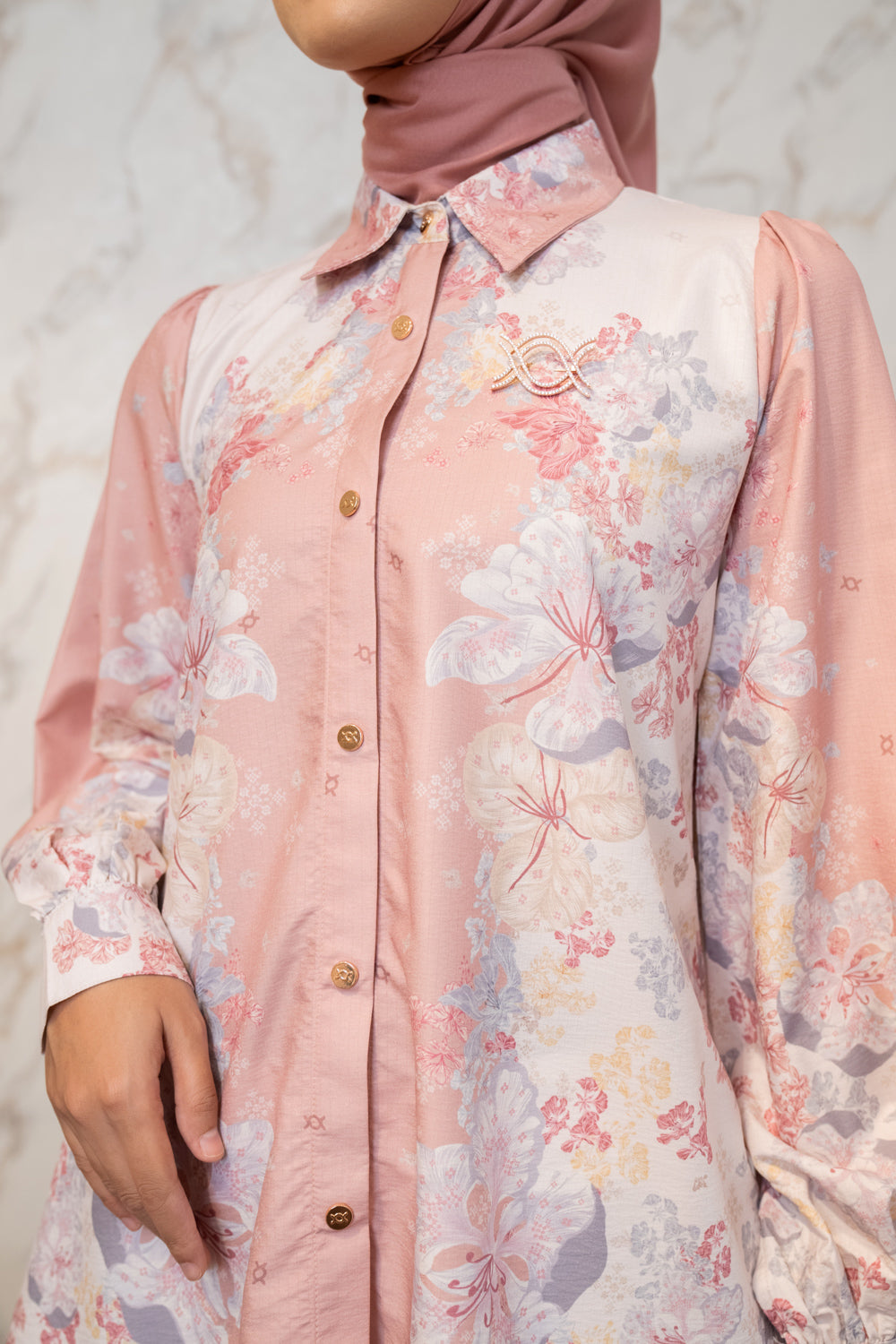 Sonnara Shirt Dove Coral