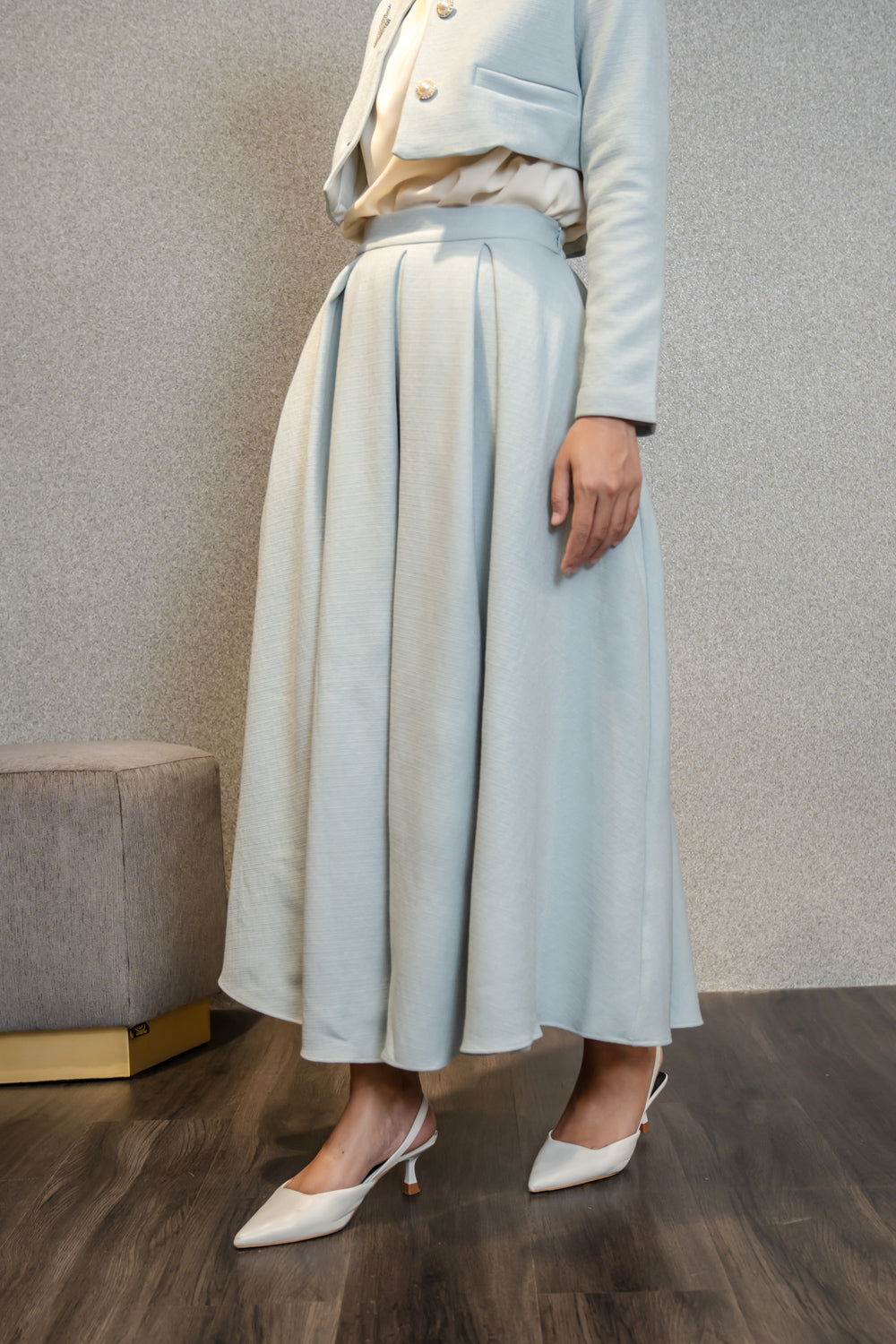 Lenore Skirt Winter Blue