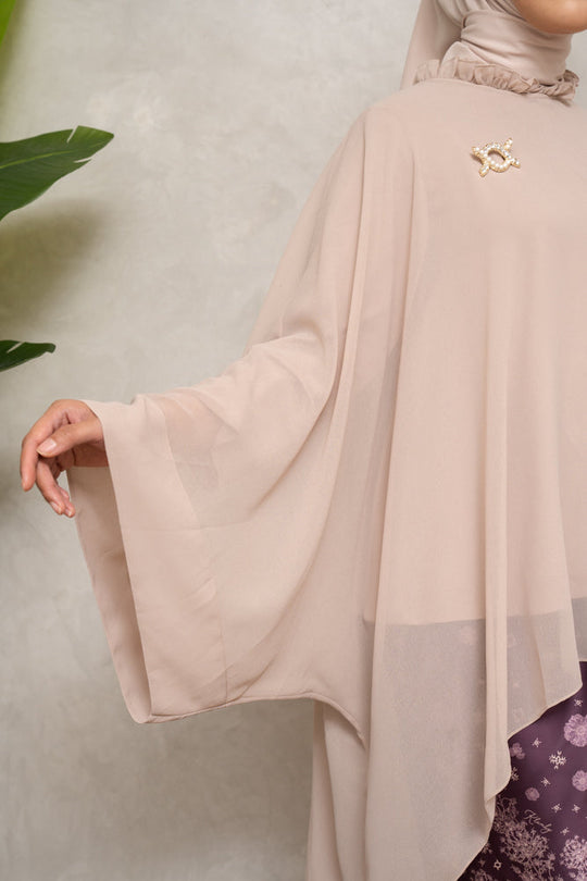 Hanna Tunic Set (Minor) Sandbeige - Wearing Klamby