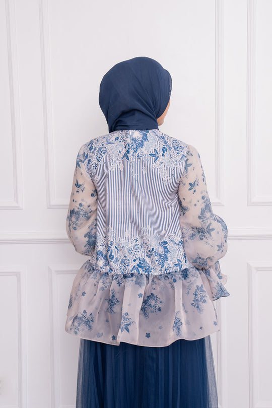 Norela Blouse Azure Mist