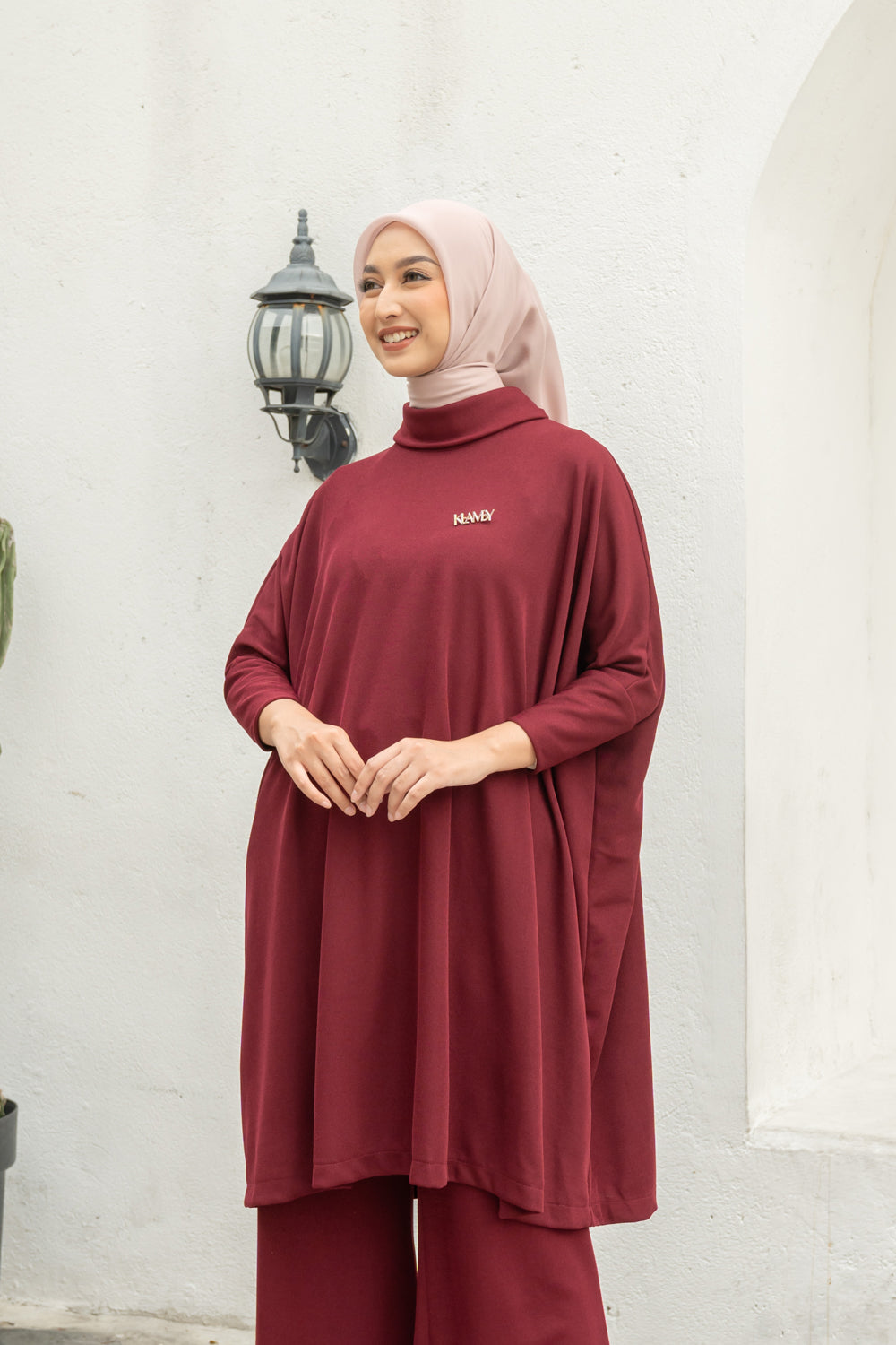 Naraya Tunic 2.0 Merah Ceri