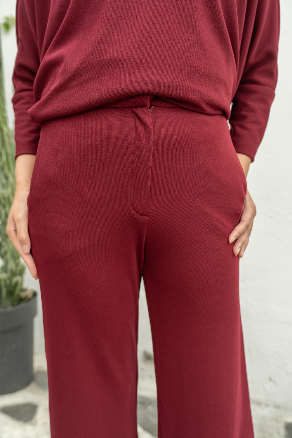 Naraya Loose Pants 2.0 Red Cherry