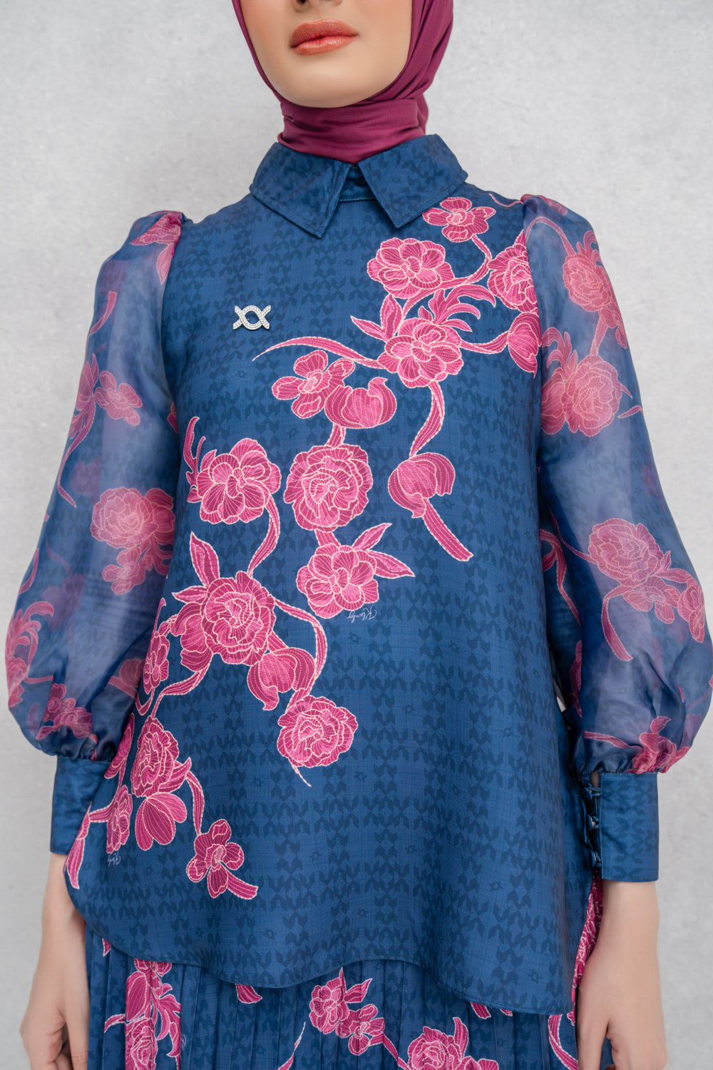 Lagosi Blouse Indigo