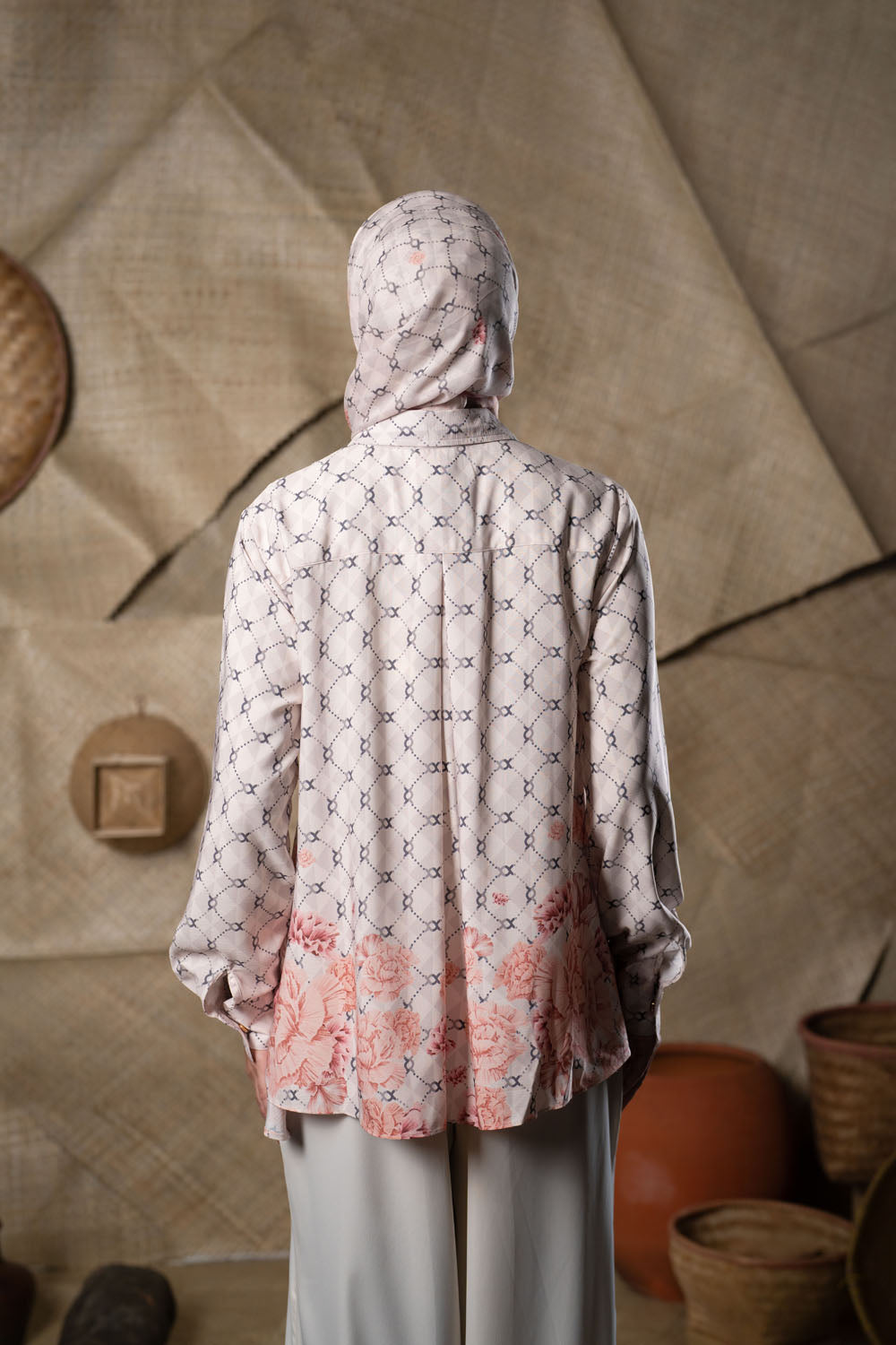 Rosette Shirt Meringue