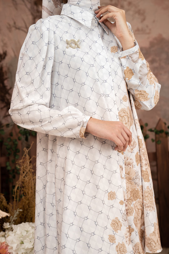 Rosette Tunic Frostbloom