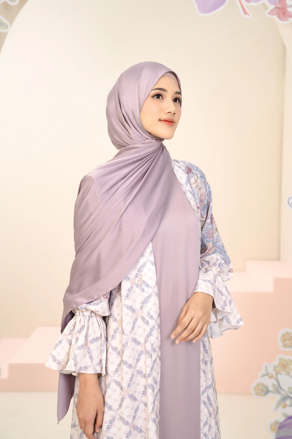 Ariana Dress Set Silver Dusk