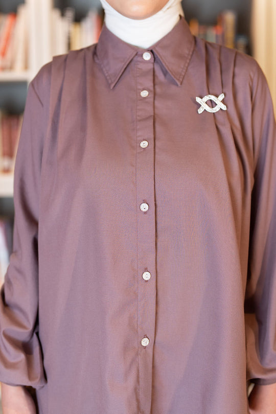 Aneisha Shirt (Minor) Peppercorn