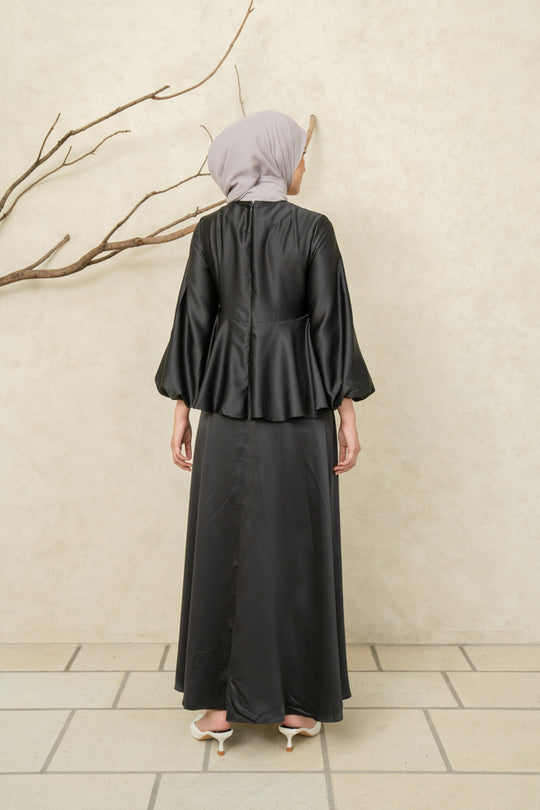 Lavinia Dress Ebony