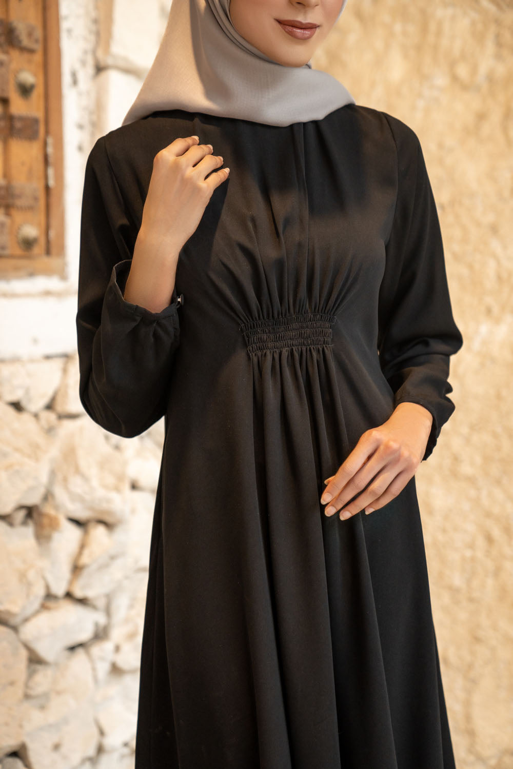 Marella Abaya Outer Vantblack