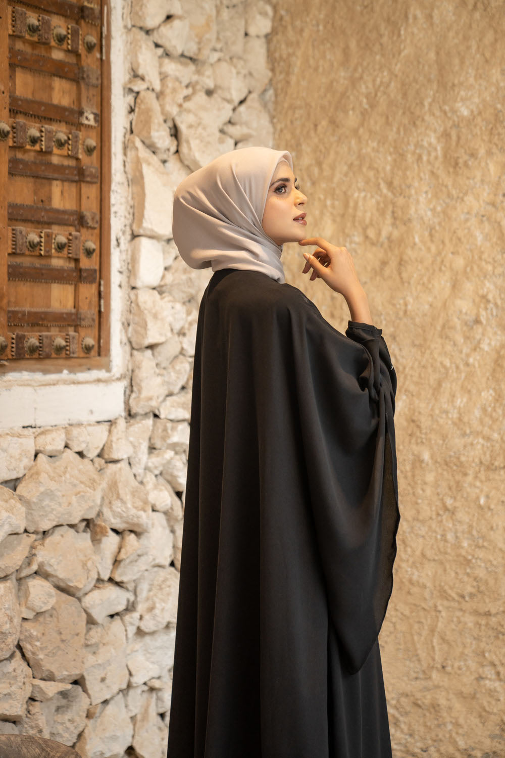 Marella Abaya Outer Vantblack