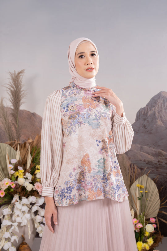 Arcelia Blouse Cocoa Cream