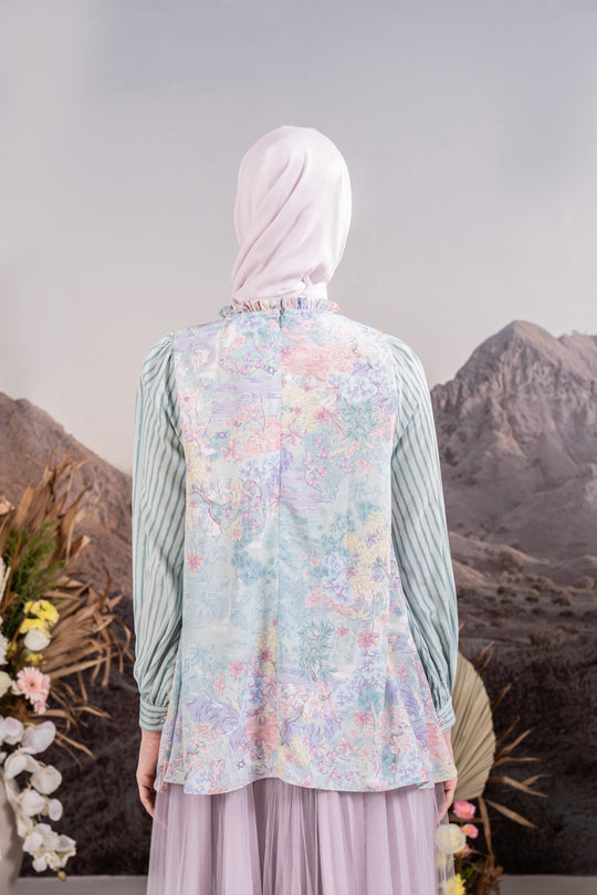 Arcelia Blouse Mint Majesty