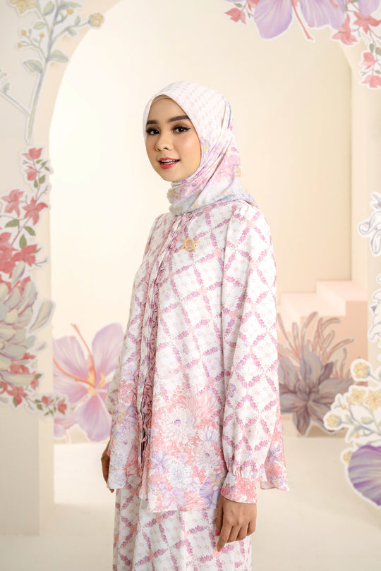 Ariana Shirt & Skirt Set Orchid Swan