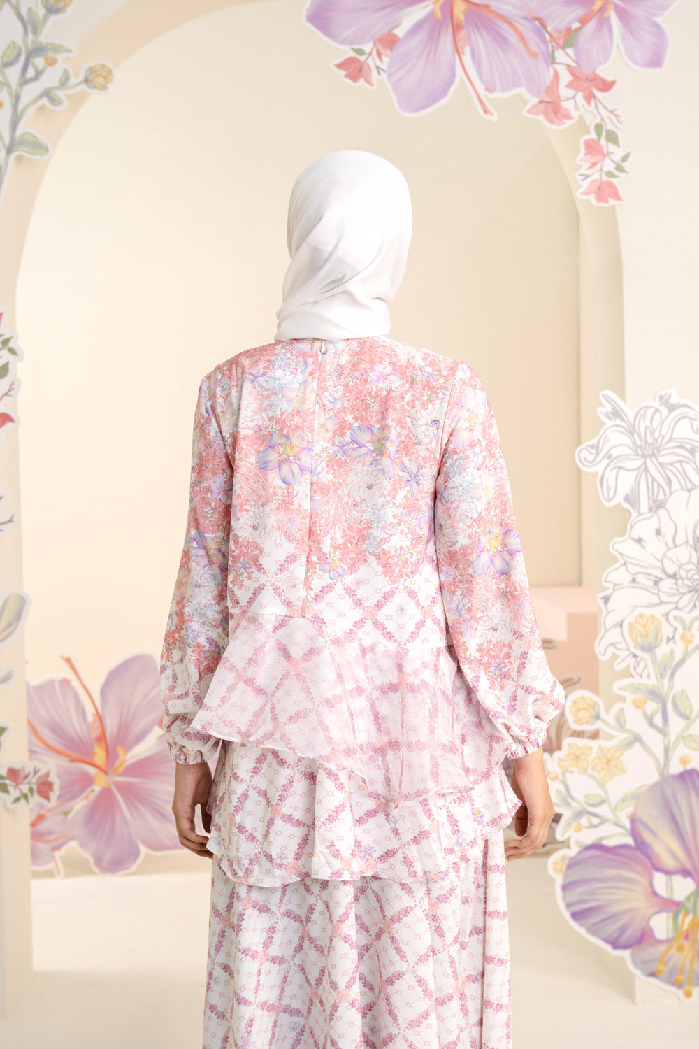 Ariana Blouse Orchid Swan