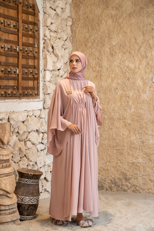 Marella Abaya Luar (Minor) Dusty Rouge