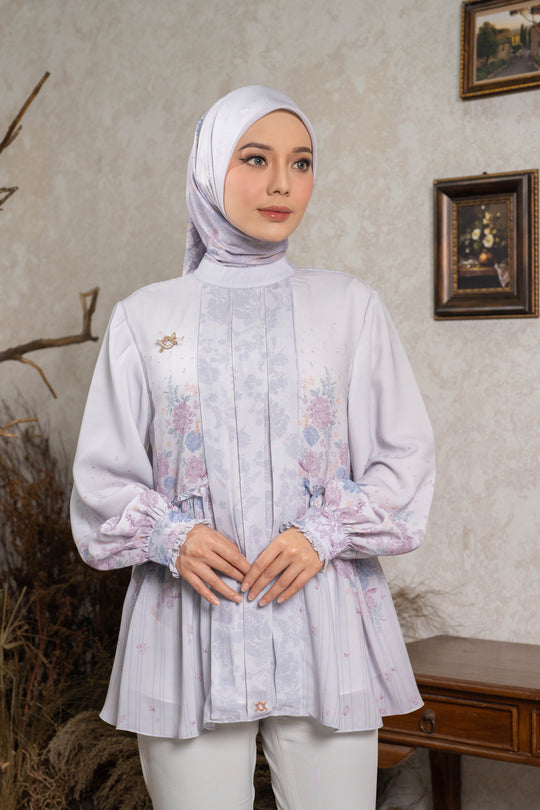 Nahira Blouse Heavenly Grey