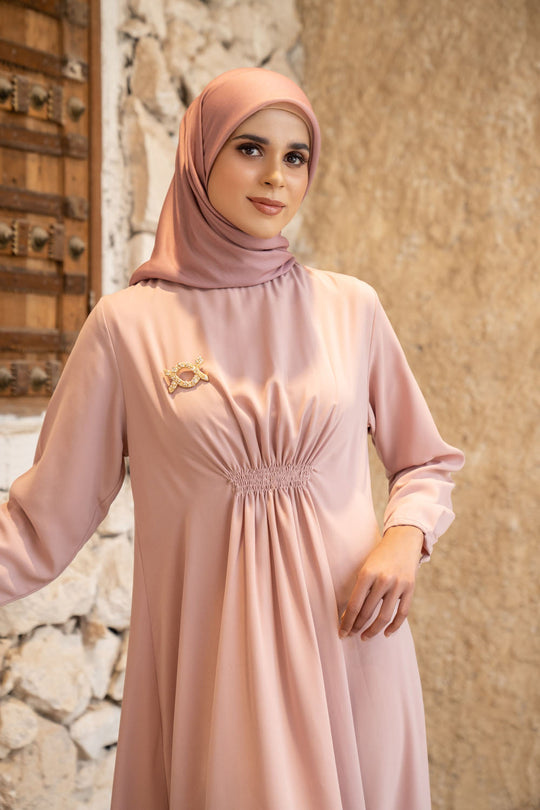 Marella Abaya Luar (Minor) Dusty Rouge