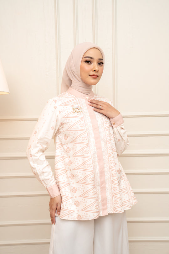 Malika Shirt (Minor) Mahoni