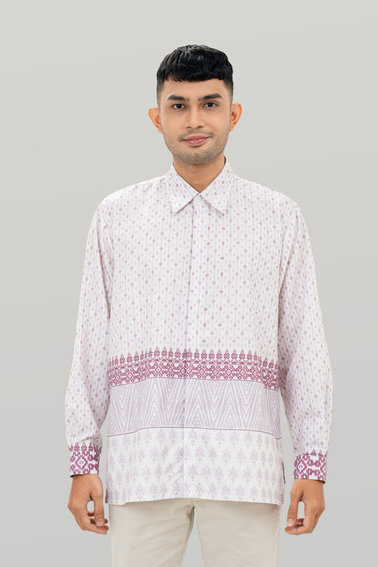 Sambas Long Shirt Men Pale Blossom