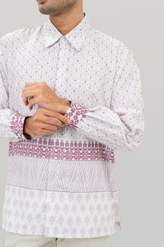 Sambas Long Shirt Men Pale Blossom