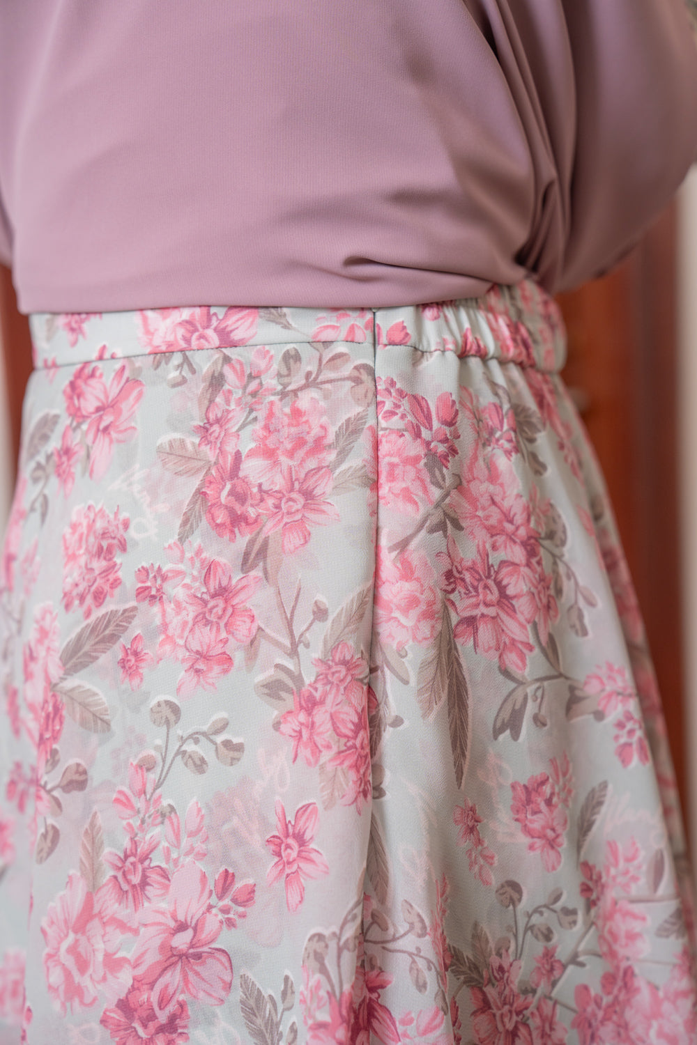 Tantina Skirt Aqua Blossom