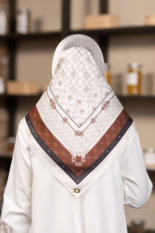 Sajia Scarf Light Oxley