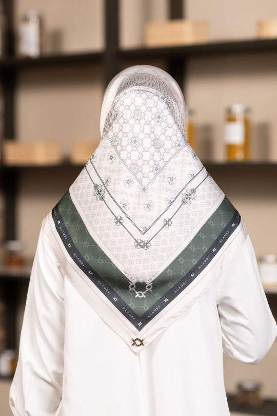 Sajia Scarf Umber Ochre