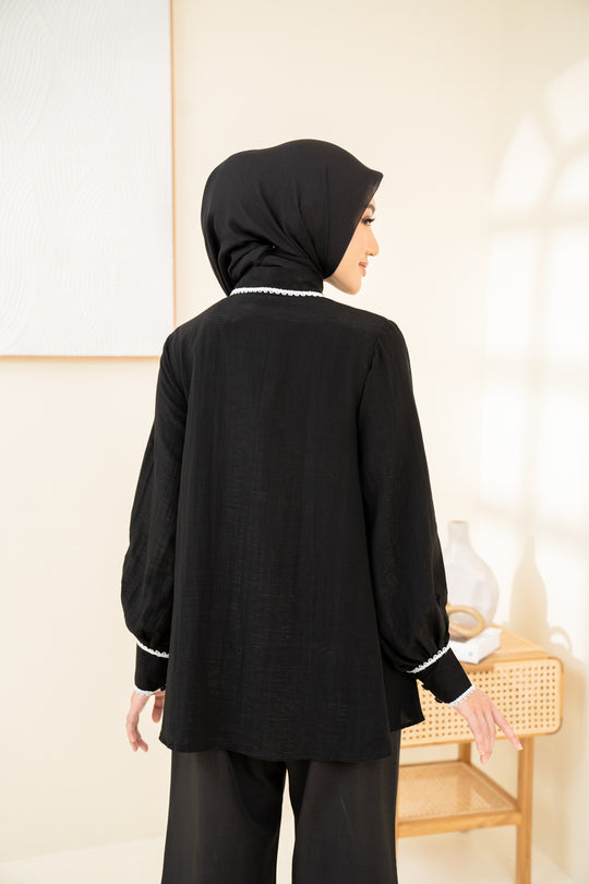 Asenna Shirt Black Beauty