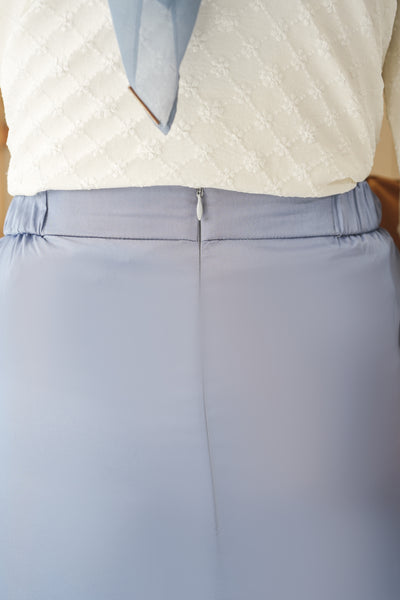 Shala Skirt Silk Blue