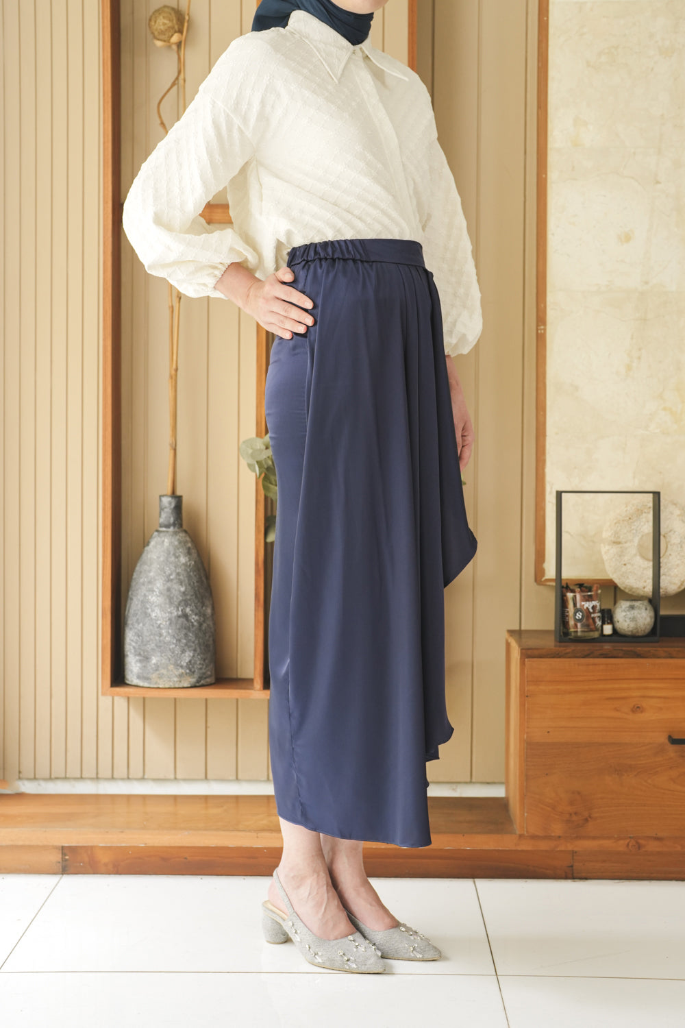 Shala Skirt Royal Navy