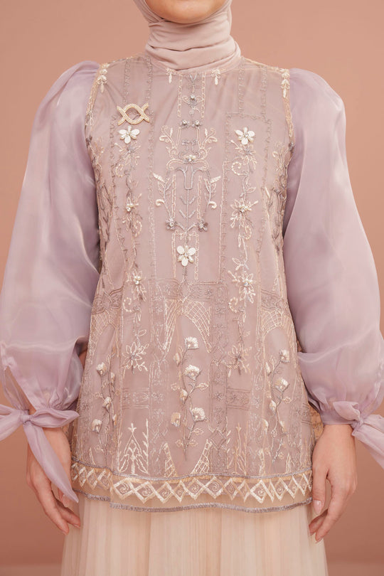 Lea Blouse Set (Minor) Lavender