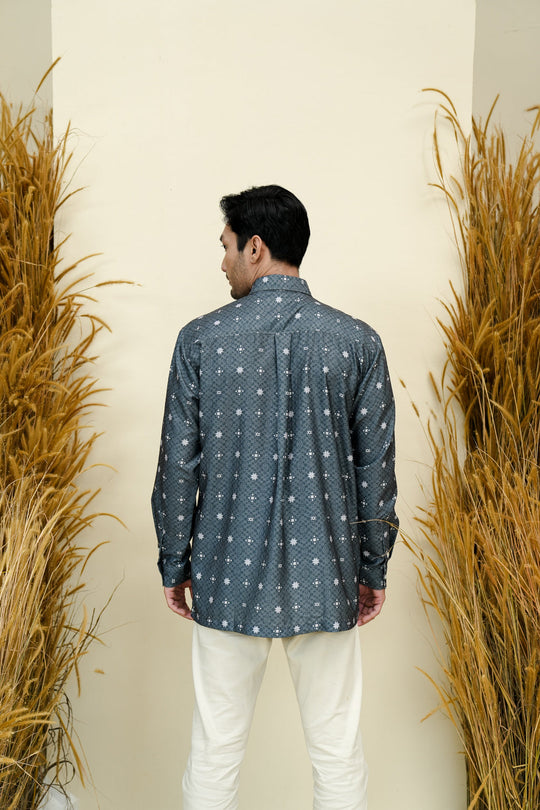 Pandai Sikek Long Shirt Men (Minor) Savarna