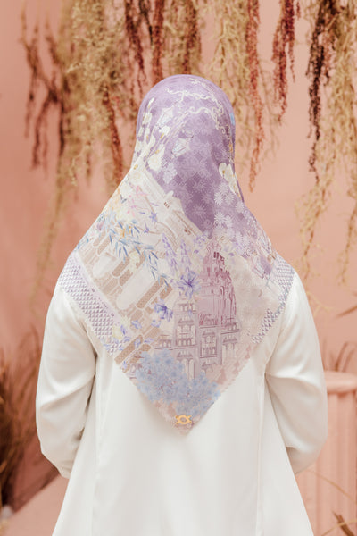 Seville Scarf Sheer Lilac