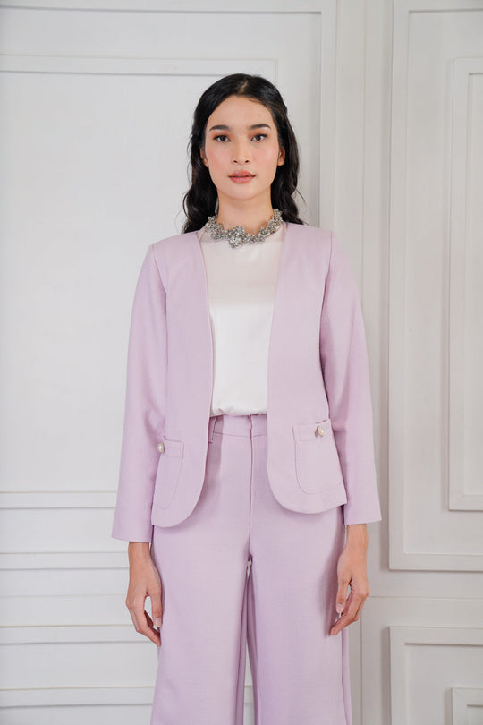 Esme Blazer (Minor) Dewberry - Wearing Klamby