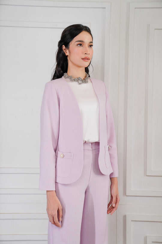 Esme Blazer (Minor) Dewberry - Wearing Klamby