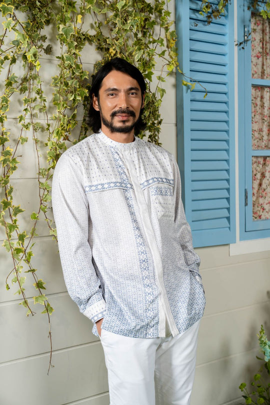 Amertha Long Shirt Men Alunara