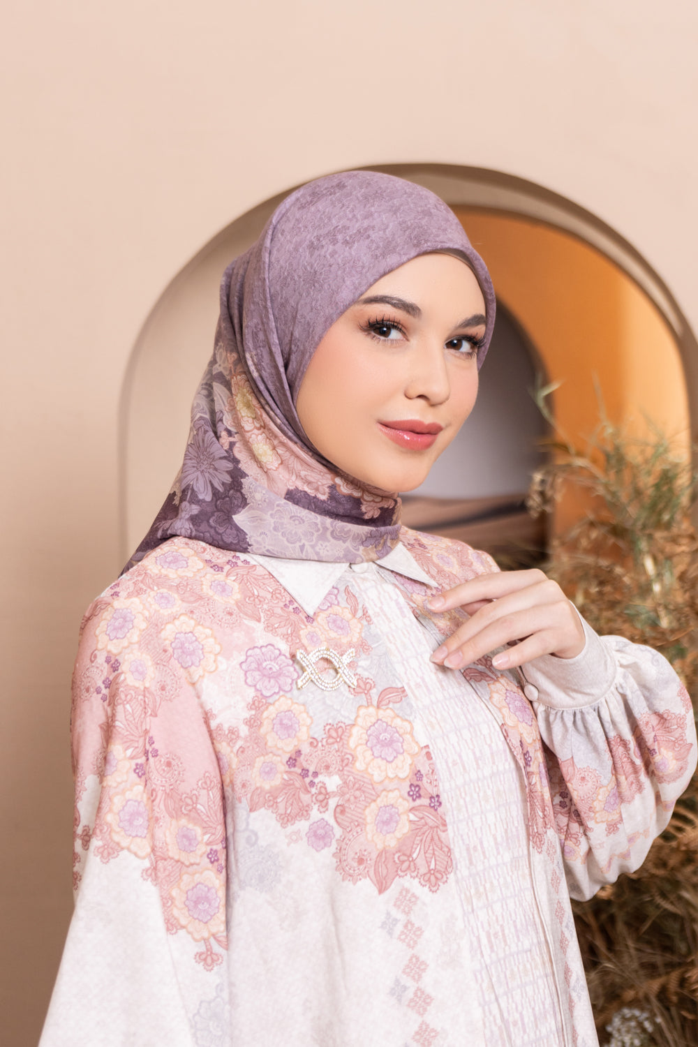 Pre Order - Bentalaya Scarf Mesa Rose