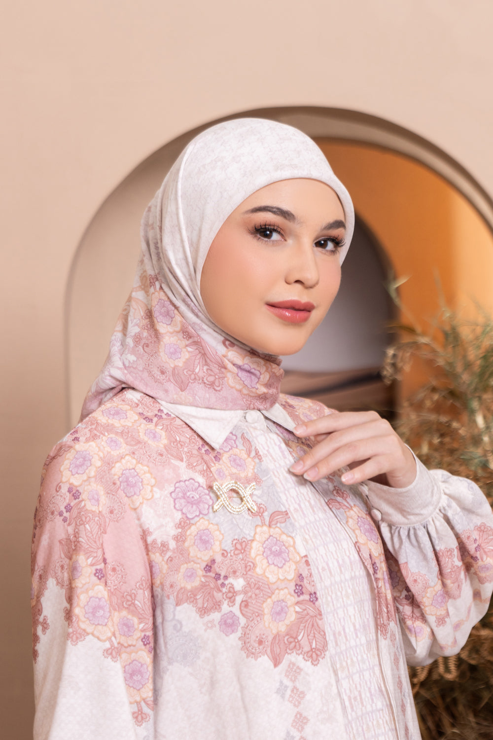 Pre Order - Bentalaya Scarf Bright Powder