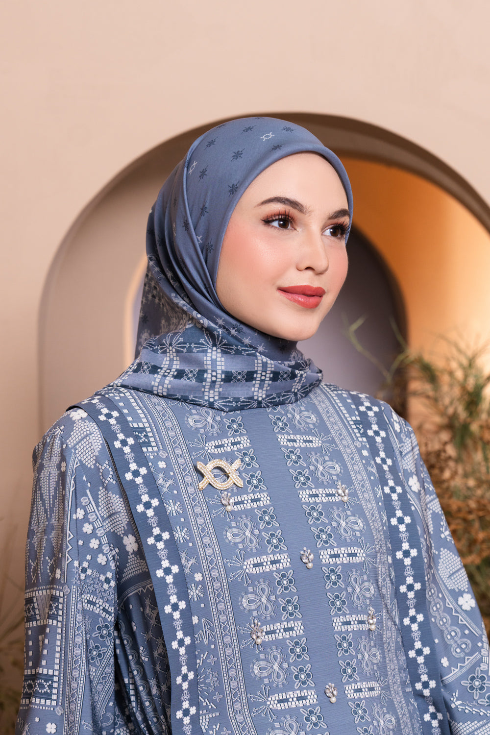 Pre Order - Senggala Scarf Odyssey Blue