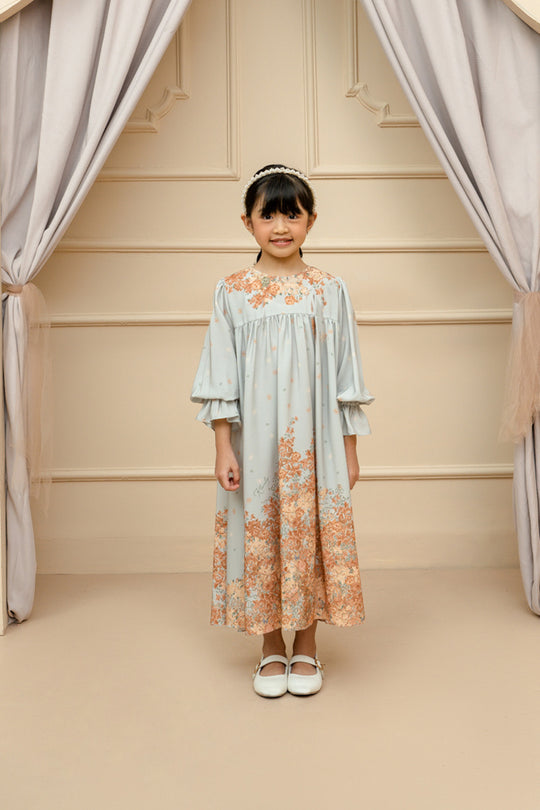 Maala Dress Girl Citronelle - Wearing Klamby