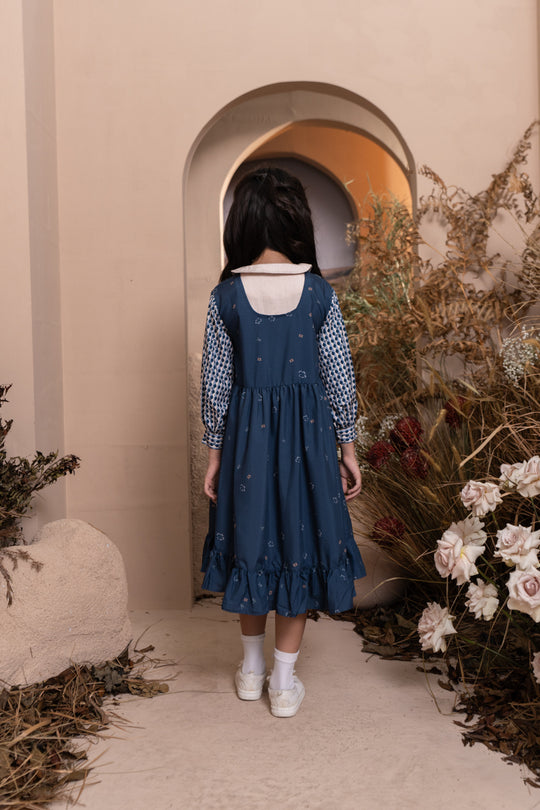 Semantik Dress Girl Ancient Blue